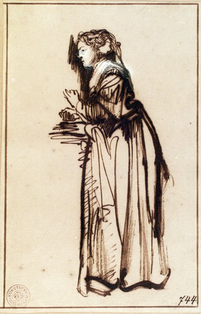 Saskia at Her Toilet by Rembrandt van Rijn